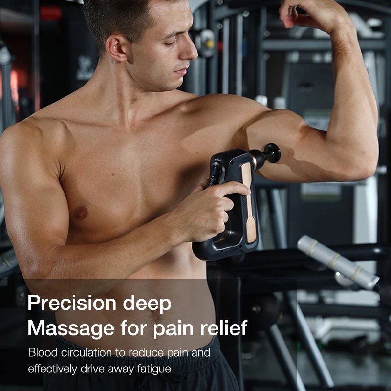 Pistola de masaje eléctrica, pistola de Fascia de 32 niveles
