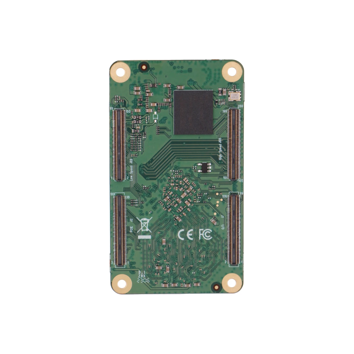 AvaCoreRadxa CM3I RK3568(J) 4코어 CPU 산업용 컴퓨팅 모듈, GPU, NPU, 4K HDMI 및 4x100핀 B2B 커넥터, 싱글 보드 컴퓨터