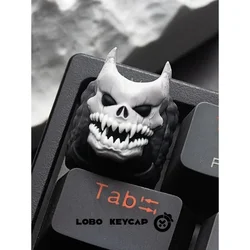 Anime - Inspired Cute Artisan Keycap - Resin Key Caps for Mechanical Keyboards, Perfect Gamer Gift (Kaiju No. 8)
