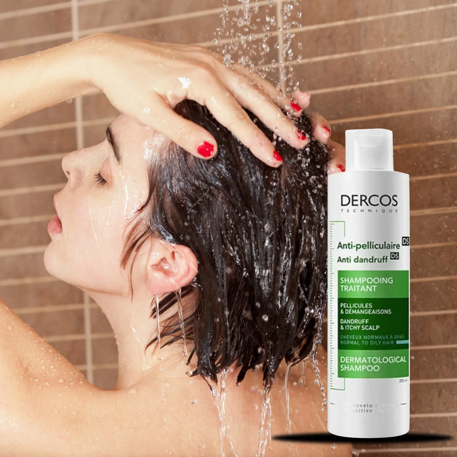 Green Label Anti-dandruff Shampoo Improves Itchy Scalp Oil Control Soothing Dandruff