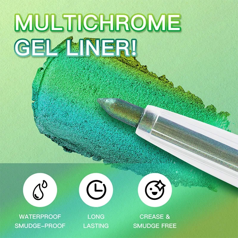 Chameleon Eyeliner Gel Pen Eyeshadow Stick Glitter Shimmer Gel Eyeliner Waterproof Quick-dry Makeup