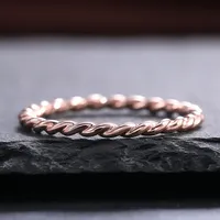 Tensor Ring Copper Energy Twist Ring Jewelry Fashion Gift 1