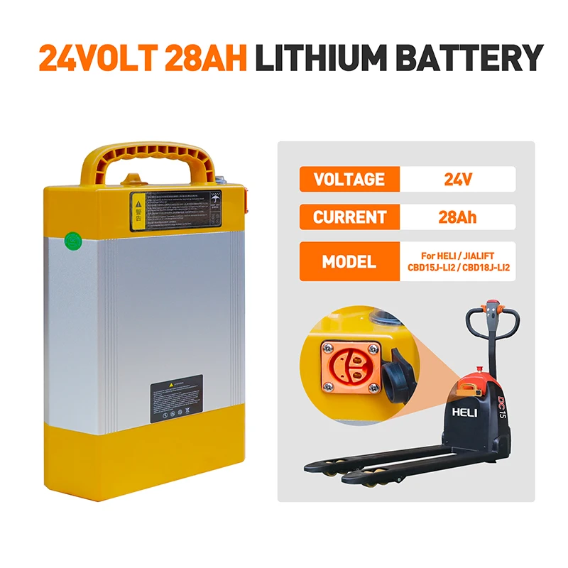 Caricabatteria al lio 24V 8A per jack elettrico per pallet NOBLIFT EDGE PTE15N  34