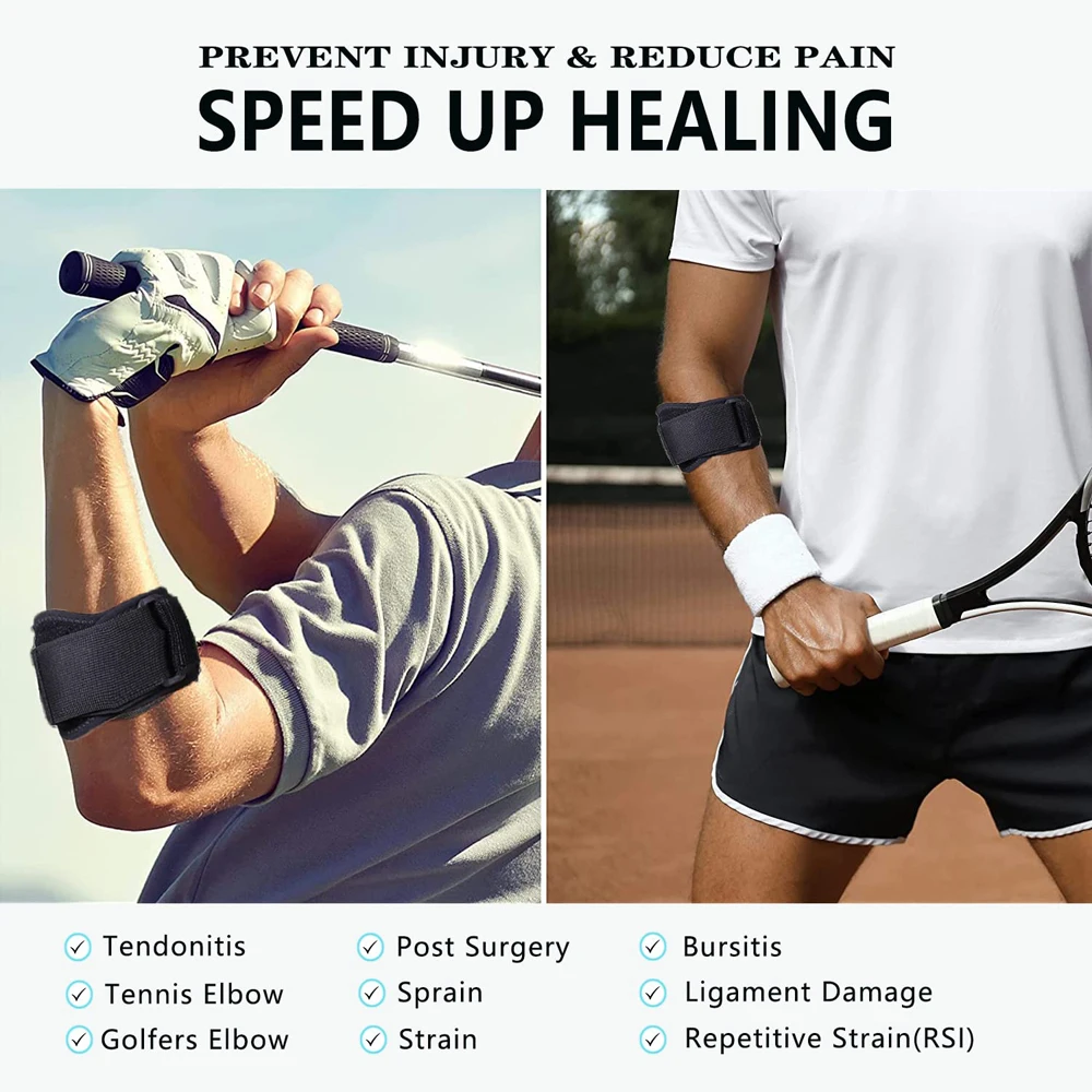 Tennis Elbow Braces Golfers Elbow Forearm Brace Straps Compression Pad Lateral Pain Syndrome Epicondylitis Brace elbow brace,elbow strap