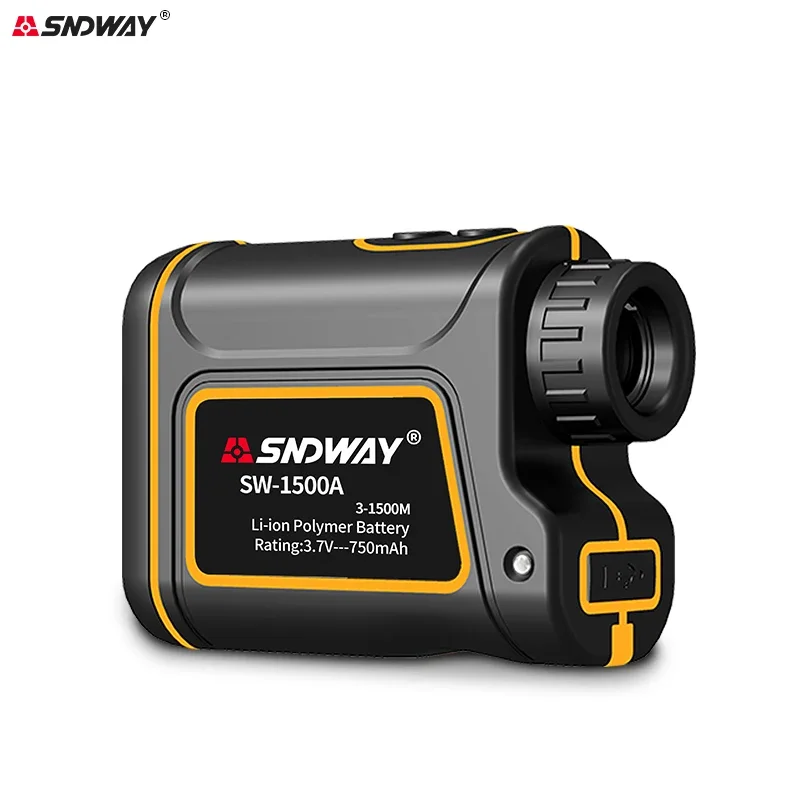 Laser Rangefinder SNDWAY Rangefinder Telescope 600M 1000M 1500M Laser Distance Meter For Hunting Monocular Golf Range Finder Roulette Tape Measure
