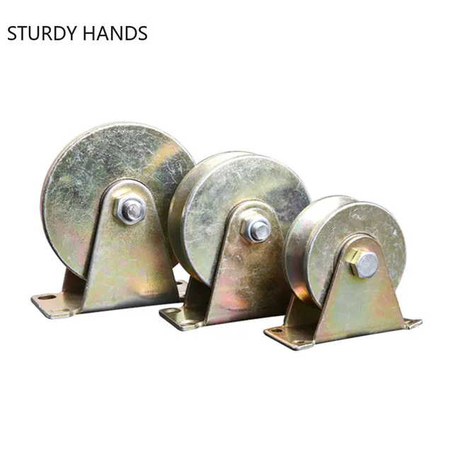 Upgrade your sliding doors with high quality stainless steel U/V-shaped pulley