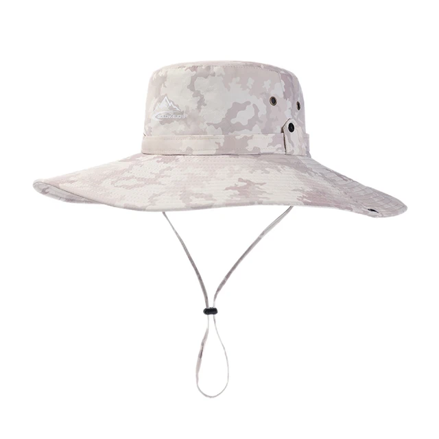 Bucket Hats For Men Wide Brim Large Bucket Hats For Men Outdoor Sun Rain  Protection Hat UV Protective Waterproof Breathable - AliExpress