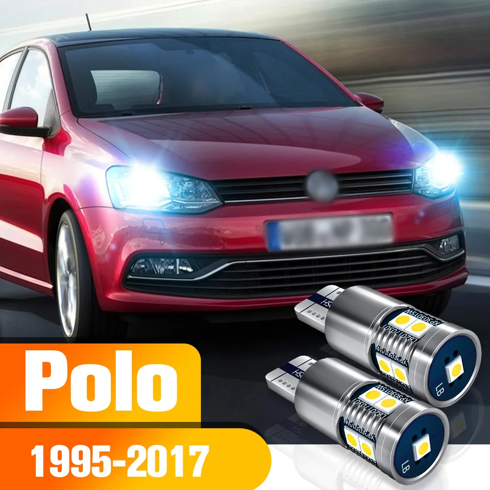 

Parking Light 2pcs LED Clearance Bulb Accessories For VW Volkswagen Polo 6n 6r 6c 9n mk3 mk4 mk5 1995-2017 2013 2014 2015 2016
