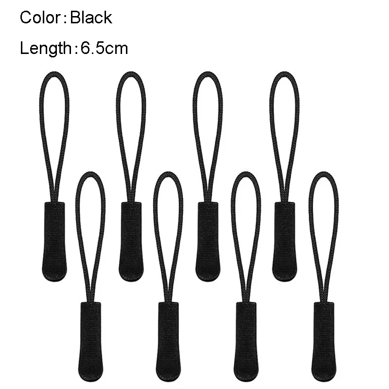 Zipper Pull Replacement Clips - Durable Zip Cord Repair