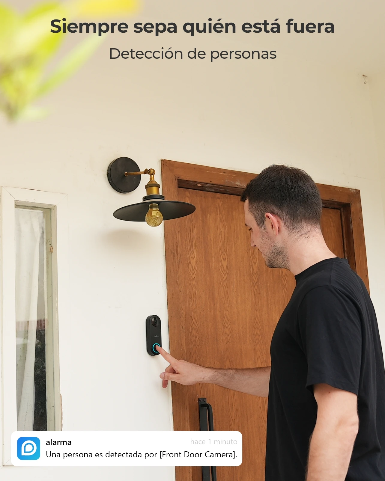 Reolink Smart 2K+ Wired Video Doorbell PoE Video Intercom with Chime Human Detection 2-Way Audio Door Bell Support Alexa Google