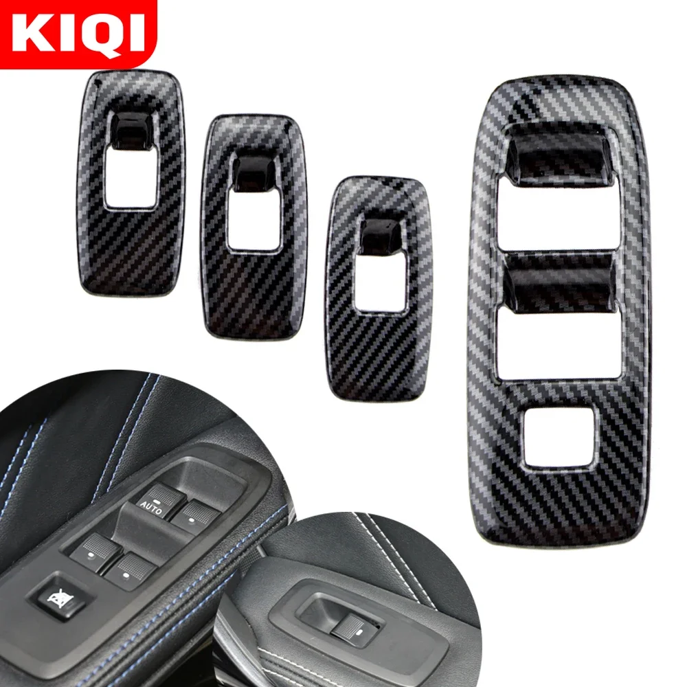 Accessori Auto Per Ford Ranger Everest Backpack 2015-2020 Car Door Window Lift Switch Panel Cover Trim Frame Decorator Sticker