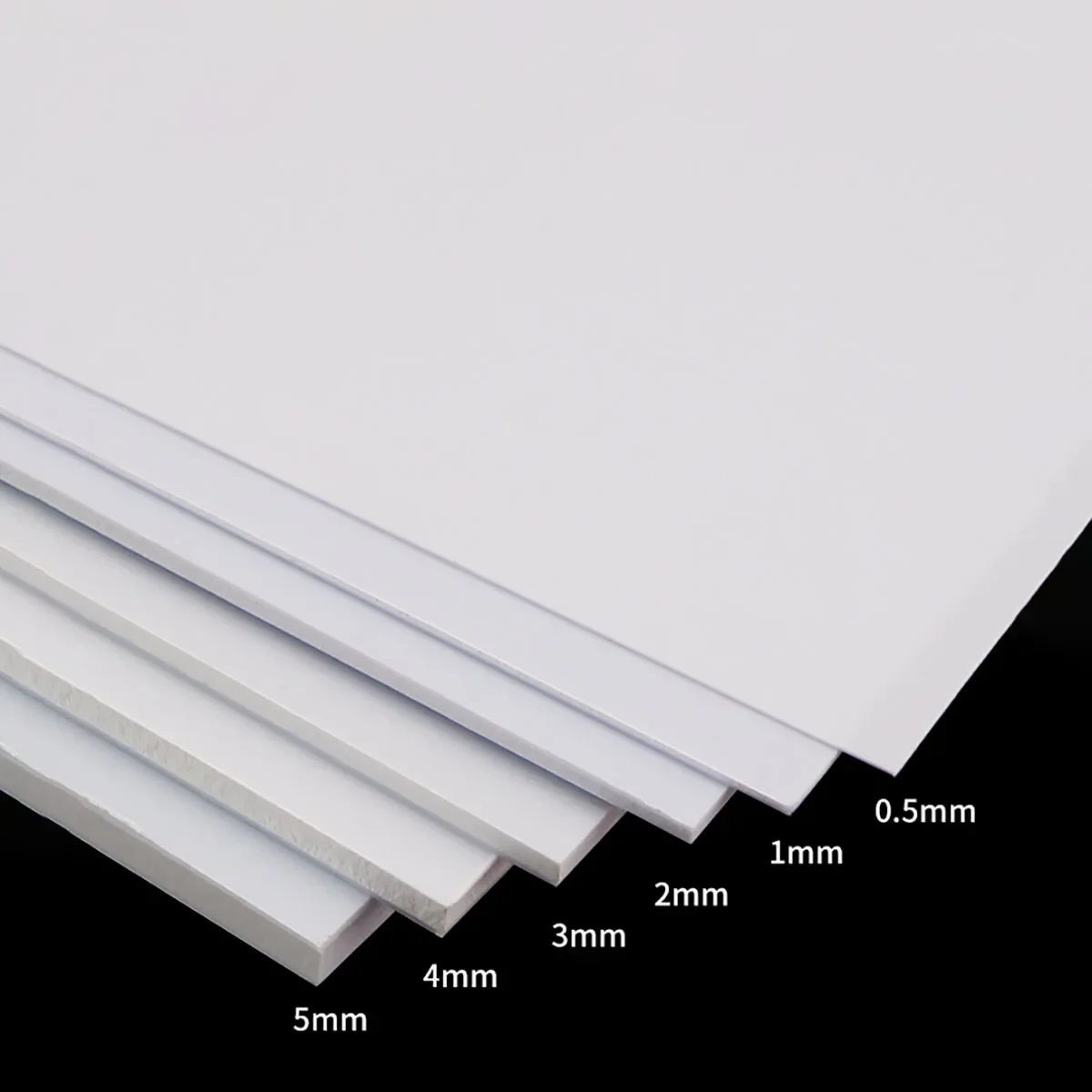 LALAGO Fogli di Plastica ABS Neri Rigidi 3mm 40 x 30 cm - 3 Pezzi per Modellismo E Artigianato