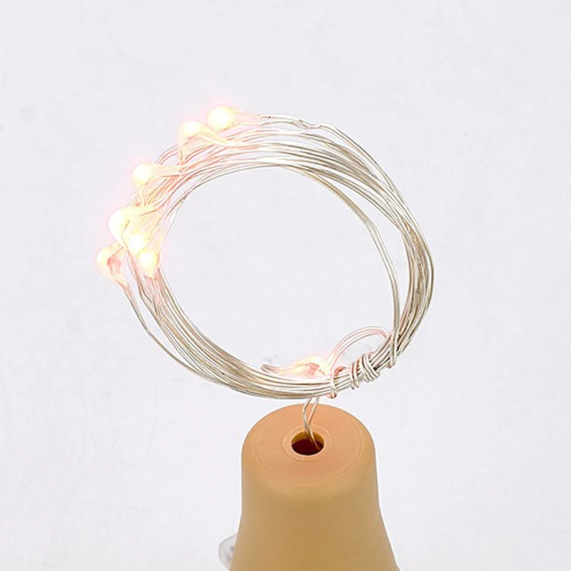 20 LED Garland Solar Wine Bottle Lights Solar Cork Fairy Lights Christmas Light