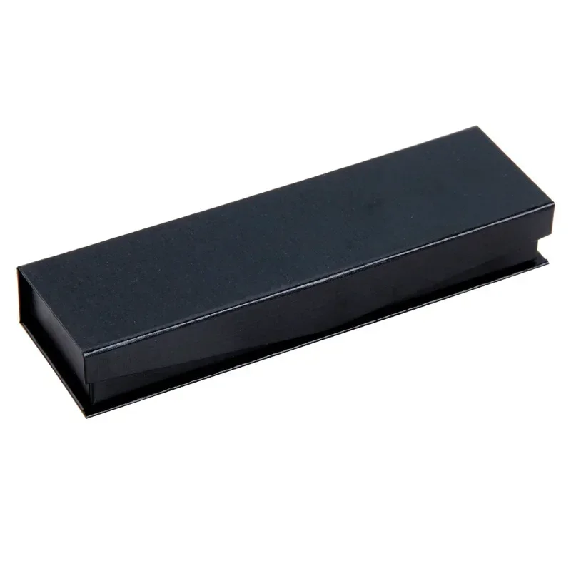 1pc Rectangular Clamshell Gift Pen Box Fashion Upscale Business Office Storage Organizer Supplies Pencil Cases
