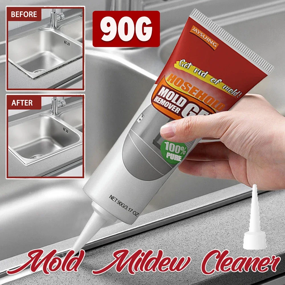 90g Household Mold Remover Gel Multi-purpose Mildew Repellent Gel For Furniture Tile Floor Cleaning Chemical Mildew Remover