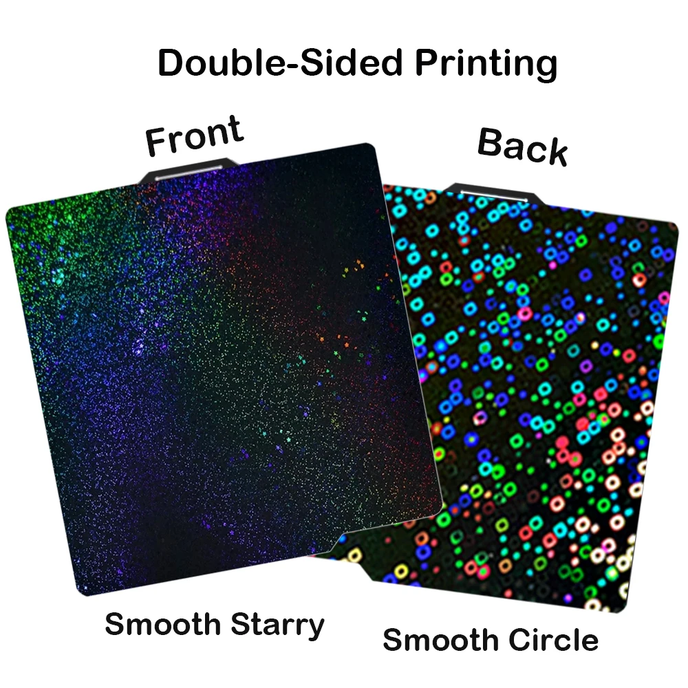 thumbnail image 2 of 3D Printer Textured PEI Build Plate With Starry Sky Design - For Bambu Lab A1/X1/P1 Series 257x257mm 2 of 14