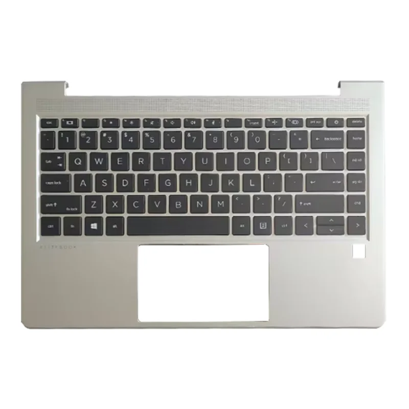New For HP EliteBook 640 645 G8 G9 Original Laptop LCD Back Cover Front Bezel Keyboard Upper Palmrest Hinges Silver Bottom Case 5