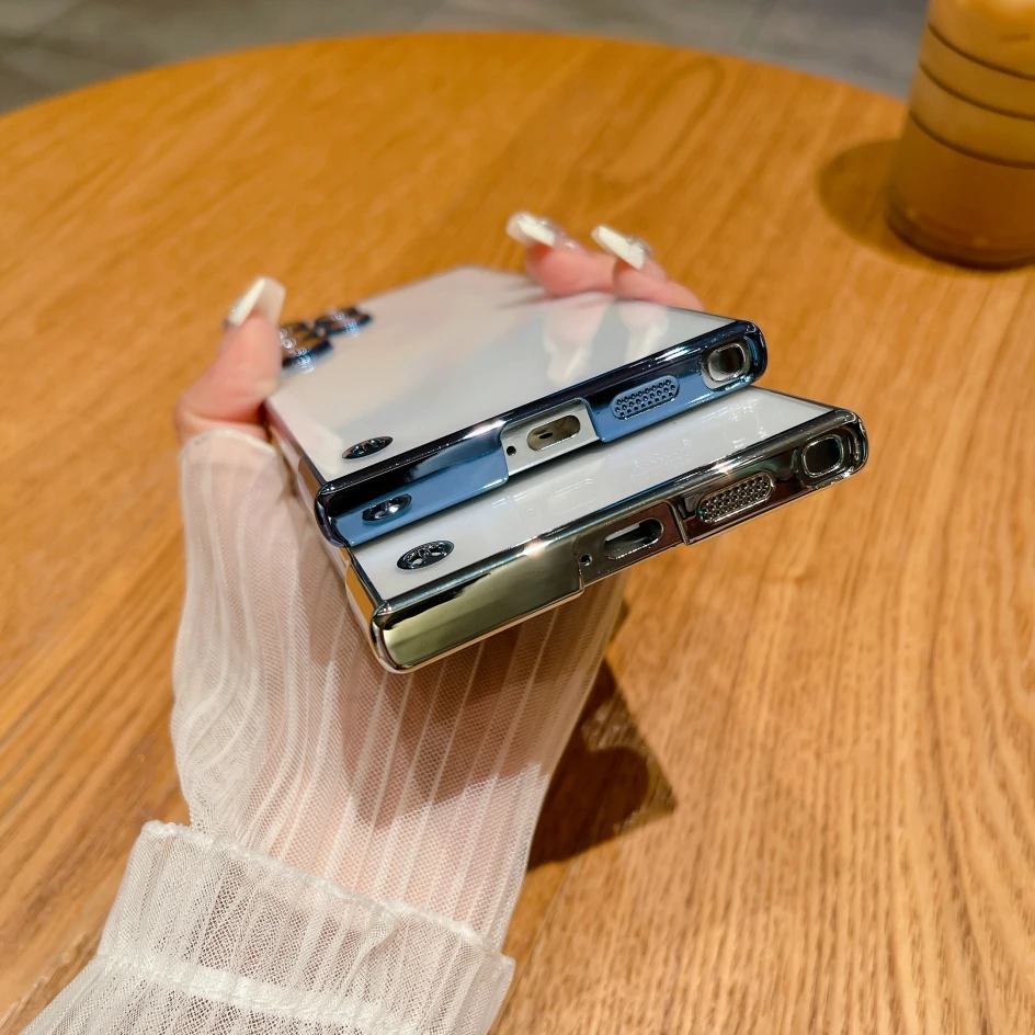 Ultra Slim Clear Frameless Case with Lens Protection & Cooling Cover