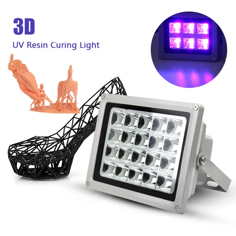 ER029 Circuit Board Screen Repair Shadowless Glue Green Oil Photosensitive Resin 3D Model Printing UV Curing Ultraviolet Lamp