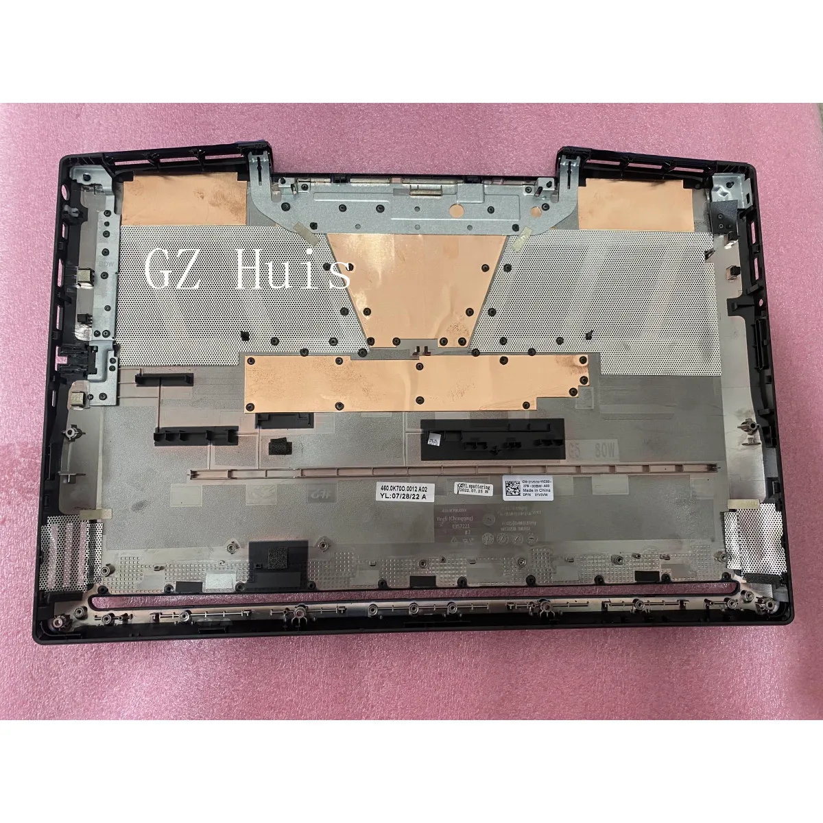 Coque Arrière Inférieure Pour Dell G5 15 5500 - Références 0FYCY8, 01RPF5, 067GM1, Neuf Sous Emballage