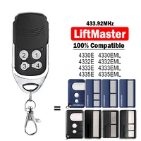 For LiftMaster CHAMBERLAIN 4335E 4333E 4332E 4330E 4330EML 4332EML 4333EML 4335EML Garage Door Remote Control 433.92MHz Opener 1