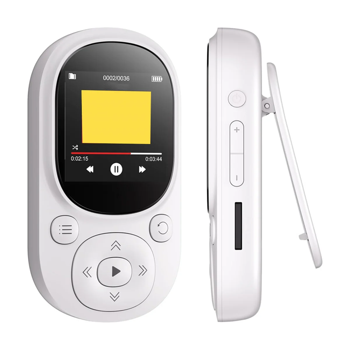 32GB Clip MP3 Player Portable Music Player Bluetooth Mp3 Mp4 with FM Radio Recording Pedometer for