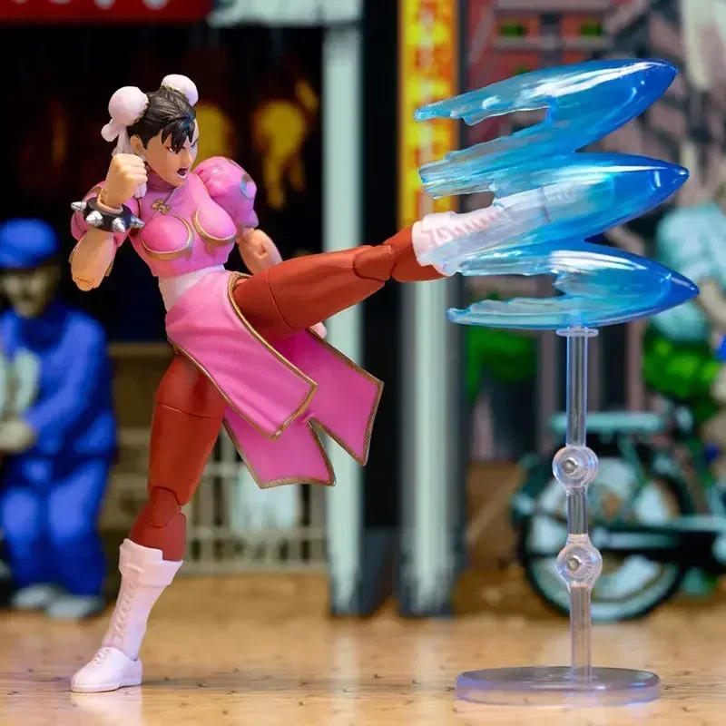 

Экшн-фигурка Jada Chunli 1/12, ультра-уличный истребитель Ii финальный соперник, аниме фигурка, красная, синяя Коллекционная модель, игрушка на день рождения