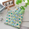 4pcs/pack 100% Cotton Receiving Baby Blanket Newborn 76x76cm Baby Bedsheet Supersoft Flannel Diapers New Born Blanket Swaddle 6