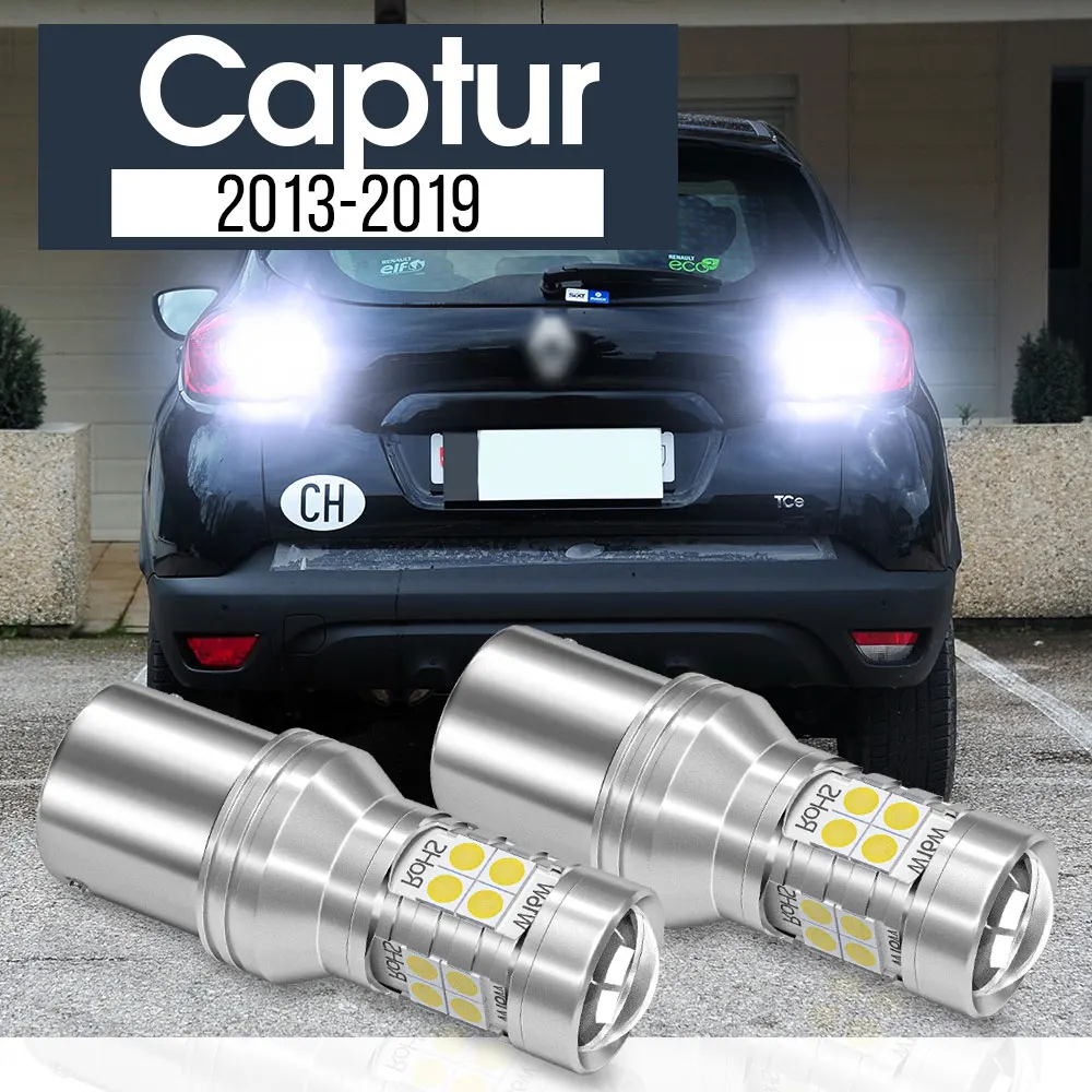 

2pcs LED Backup Light Reverse Lamp Blub Canbus Accessories For Renault Captur 2013-2019 2014 2015 2016 2017 2018