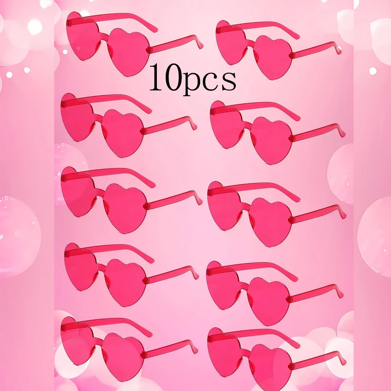 Heart Sunglasses 10PC