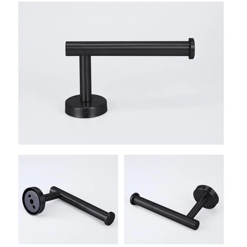 Paper Towel Holder Toilet Paper Holder Toilet Paper Rack Toilet Roll Holder Paper Towel Rack Tissue Holder Self-Adhesive Stainless Steel Toilet Roll Paper Towel Toilet Wall Mount Holder Organizers Punch-Free Rack Tissue Accessories M20