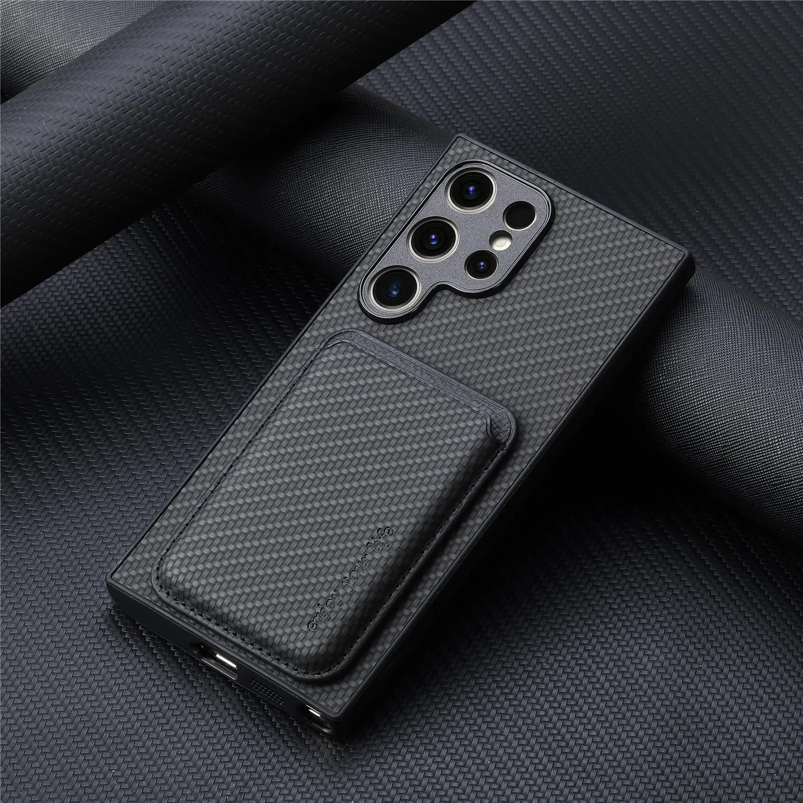 Magnetic Wallet Phone Case with Card Holder - Premium Protection & Convenience