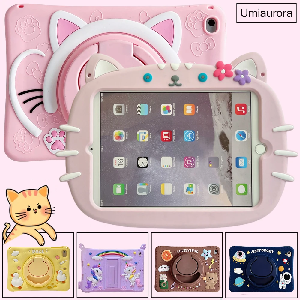 Kids Cartoon Handle Stand Cover