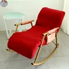 Universal Rocking Chair Recliner Cover Elastic All-inclusive  Seat Cover Living Room Anti-Dust Chair Cover Washable 5