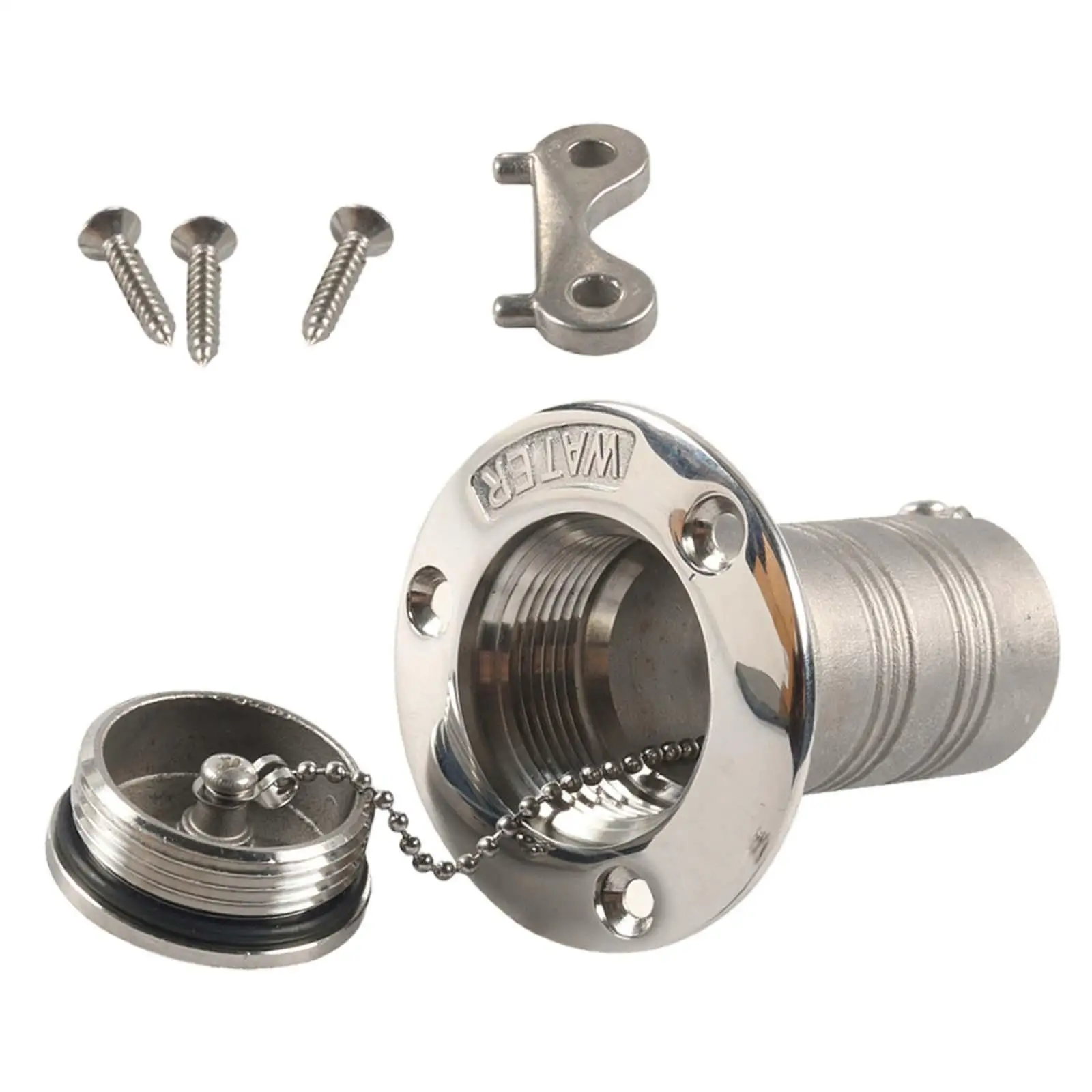 

Наполнитель для лодки, наполнитель с ключом и винтами, наполнитель для воды на входе лодки, наполнитель для топлива, наполнитель для воды, 1,5 дюйма, оборудование для наполнения резервуара для воды на лодке