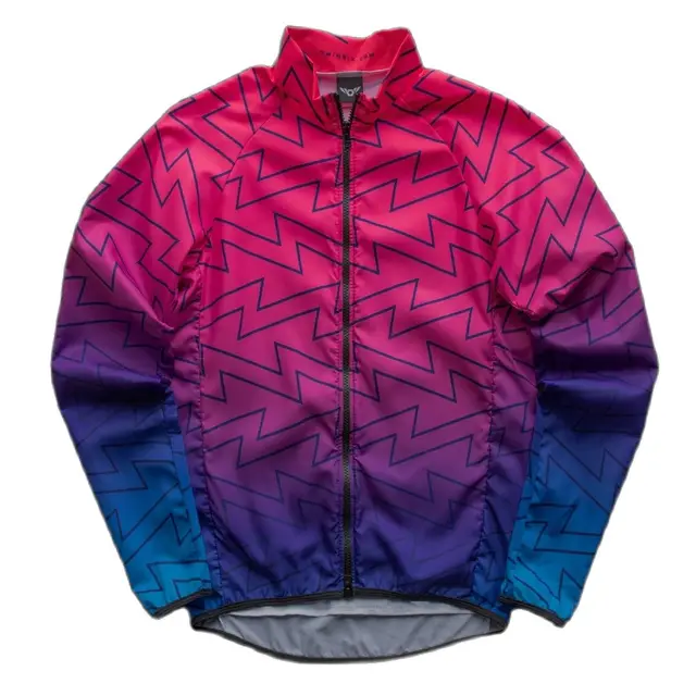 Bicycle Windbreaker Windproof Waterproof Men's Long Sleeve Cycling Jackets Bike Jersey Coat Pro Team Lightweight Jacket 4