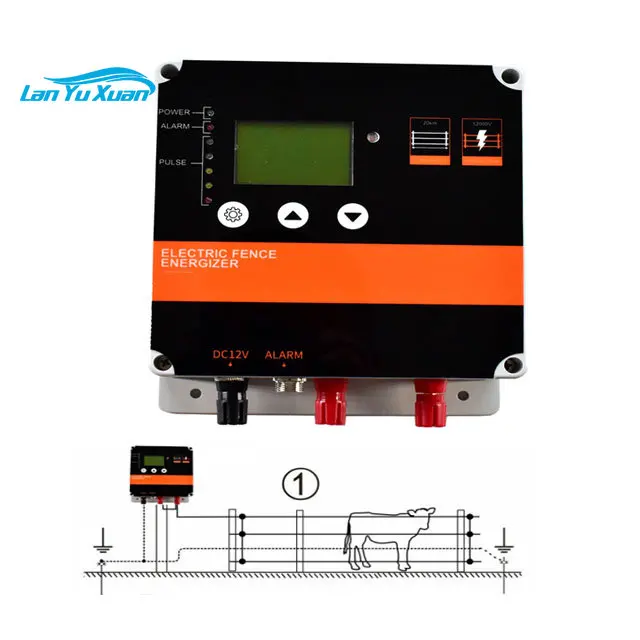 solarpowered12vfarmelectricfenceenergizerelectricfence