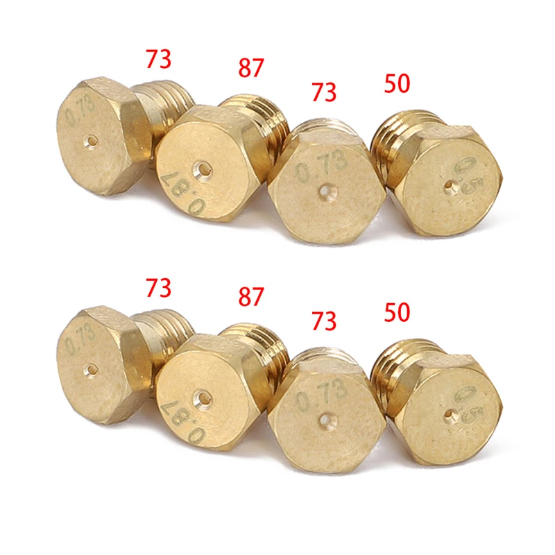 Jet 8 M6 * 0.75 Filettatura Gpl Gas Jet Scaldabagno Ugello Bruciatore Piano Cottura Calor Propano Iniettori Per Fornello A Gas Conversione Propano