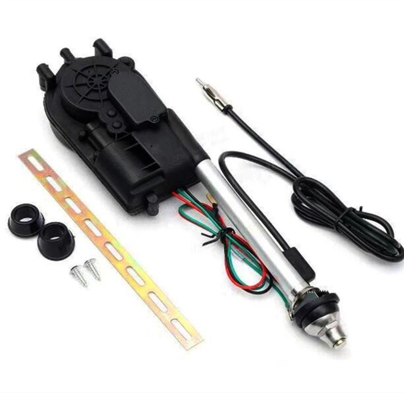 

Universal Car Auto SUV AM FM Radio Electric Power Automatic Antenna Aerial Kit 12V Exterior Vehicle Aerials Pro Auto Replacement