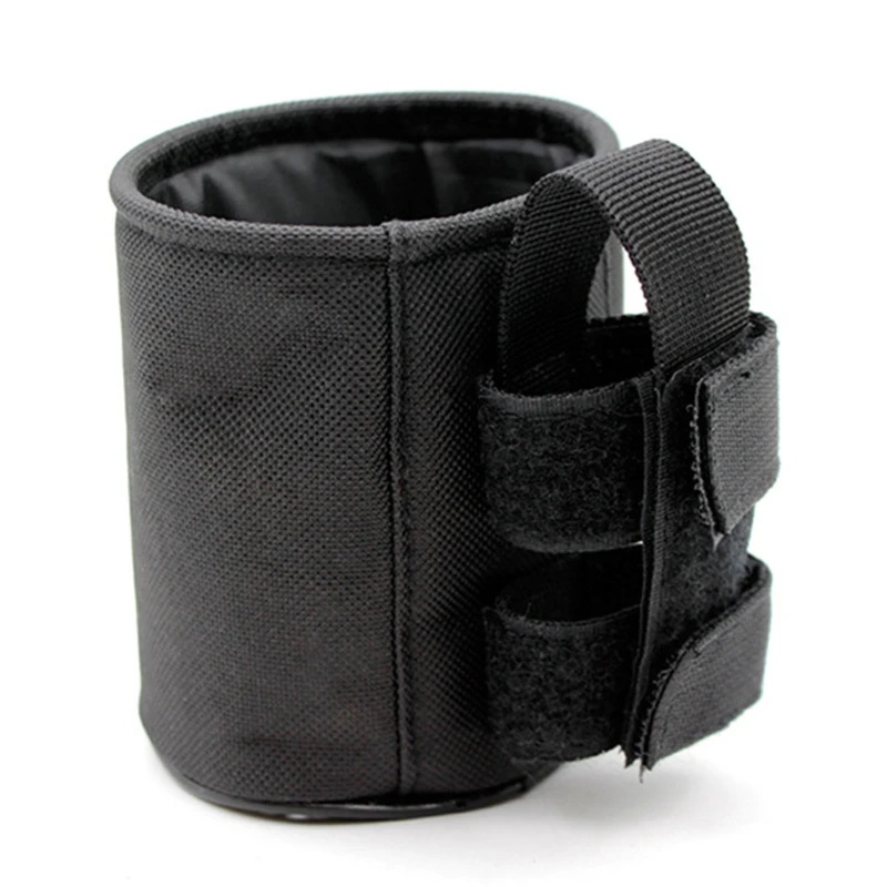 MTB Bike Water Cup Holder Organizer Drink Water Bottle Mount Stand Chair Side Storage Bag For Outdoor Cycling Camping