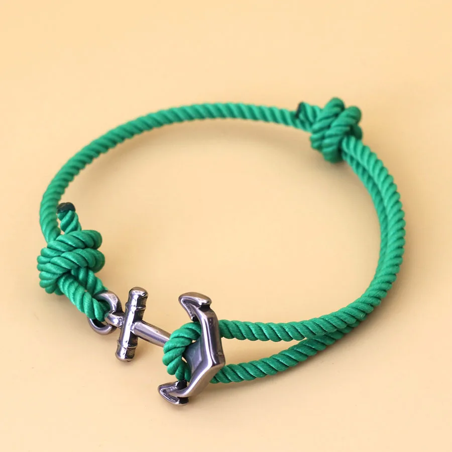 Nautical Rope Adjustable Bracelet for Men Outdoor Sports