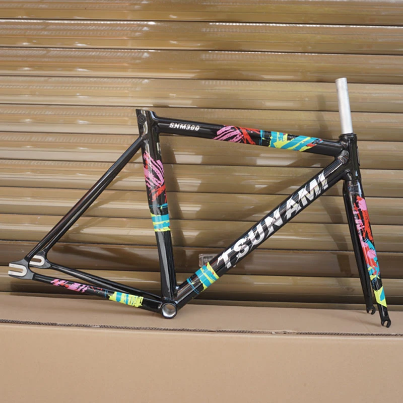 Snm300 52/54cm Fixie Bicycle Frame 27.2 Seatpost 6066 Lightweight