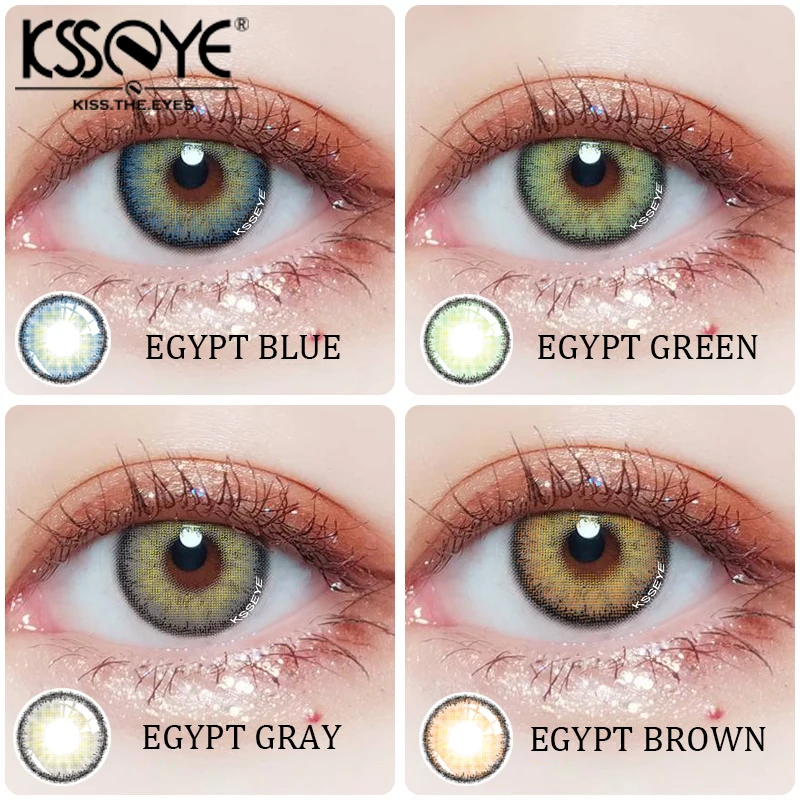 Ksseye Natural Contact Colored Lenses For Eyes Egypt Multicolor Lens
