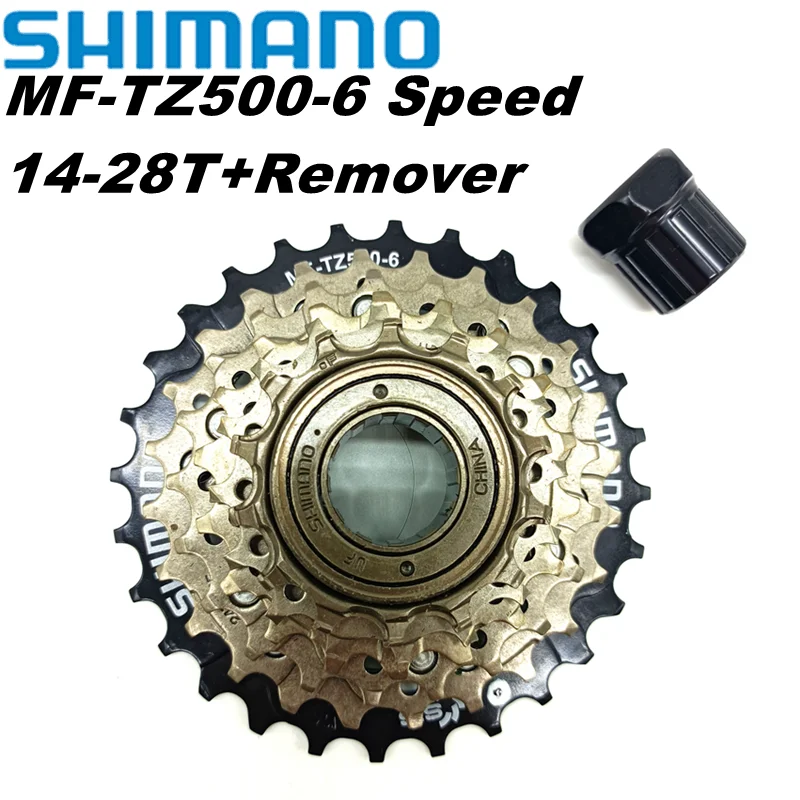 SHIMANO-MF-TZ500-6-Speed-7-Speed-MF-TZ500-Bicycle-Freewheel-14-28T ...