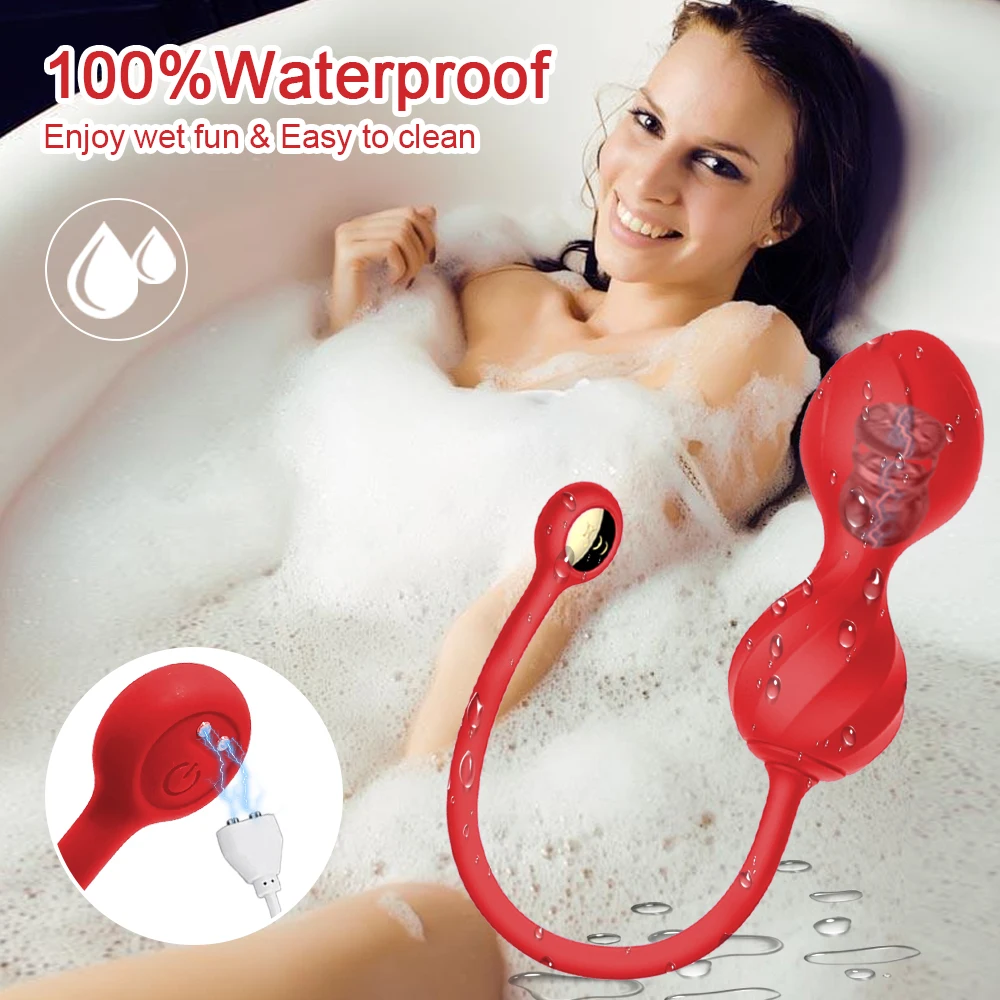 Wireless App Vagina Balls Vibrator for Women Tighten Vagina Muscle Trainer Kegel Ball Egg Intimate Sex Toys for Adults 18 Couple