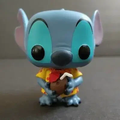 thumbnail image 1 of FUNKO POP Disney Stitch con tocadiscos 1048# Summer Stitch 636# Scrump 126# Elvis Stitch 127# Aloha Stitch 203# 159# Figuras, 1 of 5