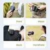 Portable Fan 4500mAh Powerful Rechargeable Mini Waist With 3 Speeds Strong Wearable Clip Belt Fan for Outdoor Traveling Fishing 4