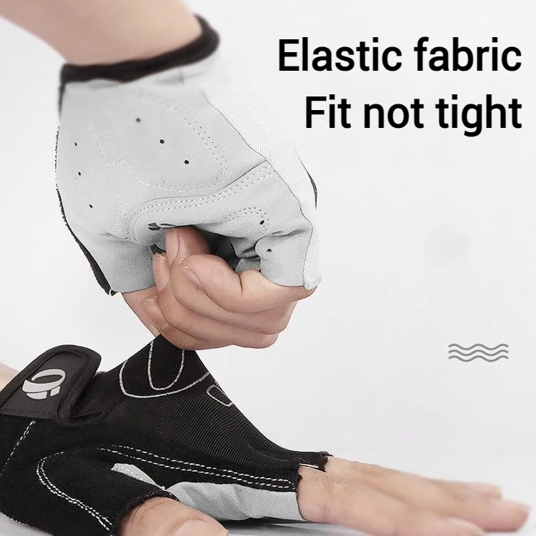 MTB Road Bike Gym Fitness Gloves Half Finger Motorcycle Gloves Anti-Slip Anti Shock Fingerless Gloves Cycling Accessories