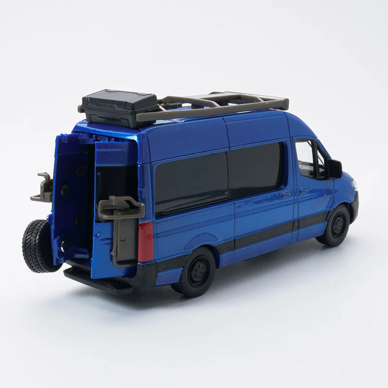Mercedes-Benz Sprinter MPV Alloy Car Diecasts & Toy Vehicles Car Model Miniature Scale Model Car Toy For Children 3