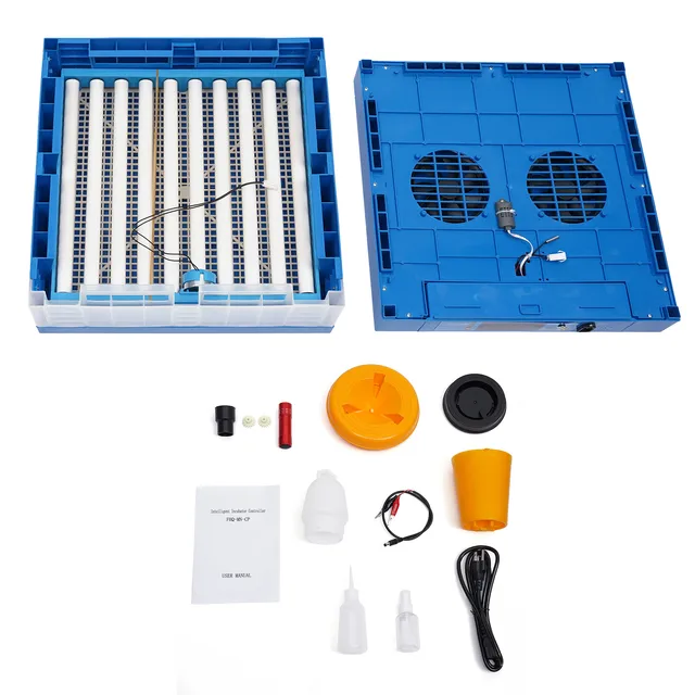 Egg Hatching Incubator, 64 Eggs Automatic Egg Hatching Incubator with Temperature Humidity Control & Automatic Egg Turner, Digit